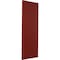 Ekena Millwork True Fit PVC Horizontal Slat Framed Modern Style Fixed Mount Shutters, Pepper Red, 12W x 44H, PR TFP001HF12X044MR - alternate 3